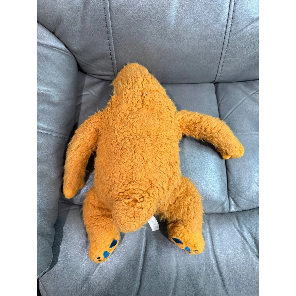 Vintage Bear in the Big Blue House‎ Plush Disney Jim Henson Orange 17 Inch Toy